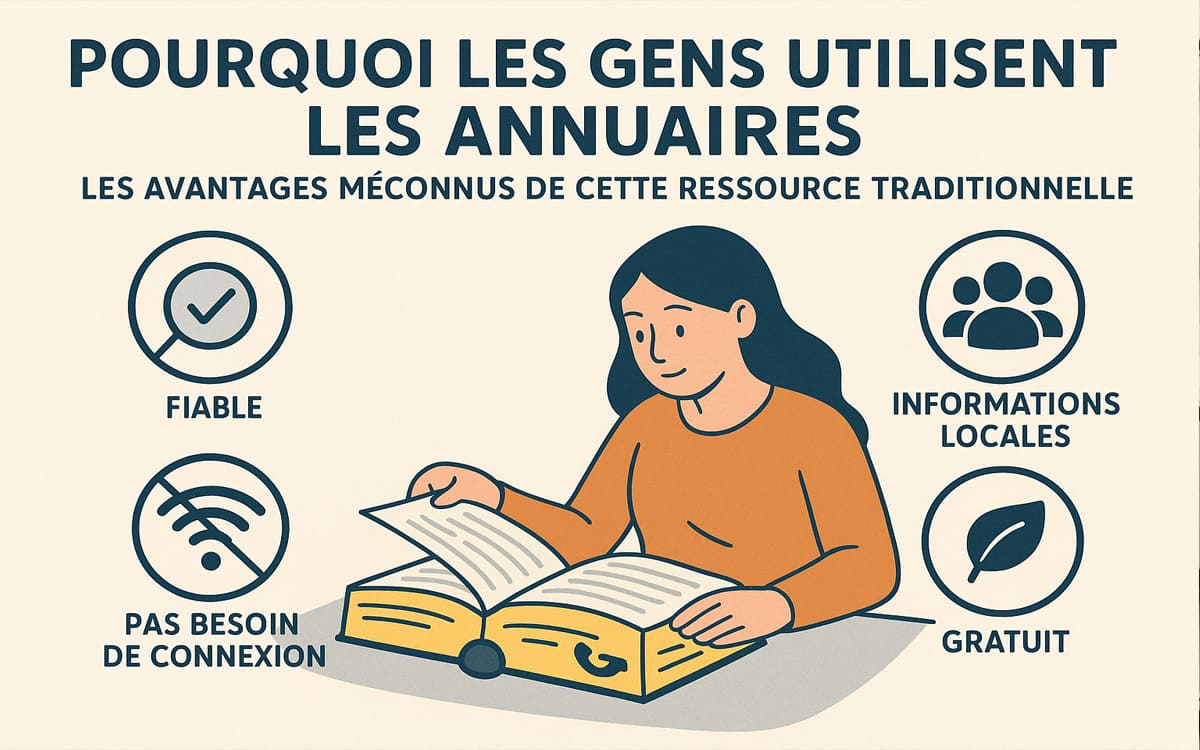 Pourquoi les Gens Utilisent les Annuaires Les Avantages Méconnus de cette Ressource Traditionnelle