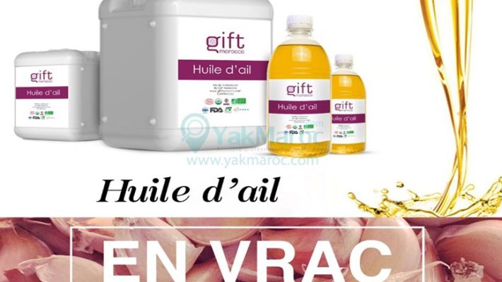 huile ail douce en vrac huile végétale gift morocco cosmetique naturel